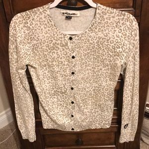 Volcom Stone Leopard Print Cardigan